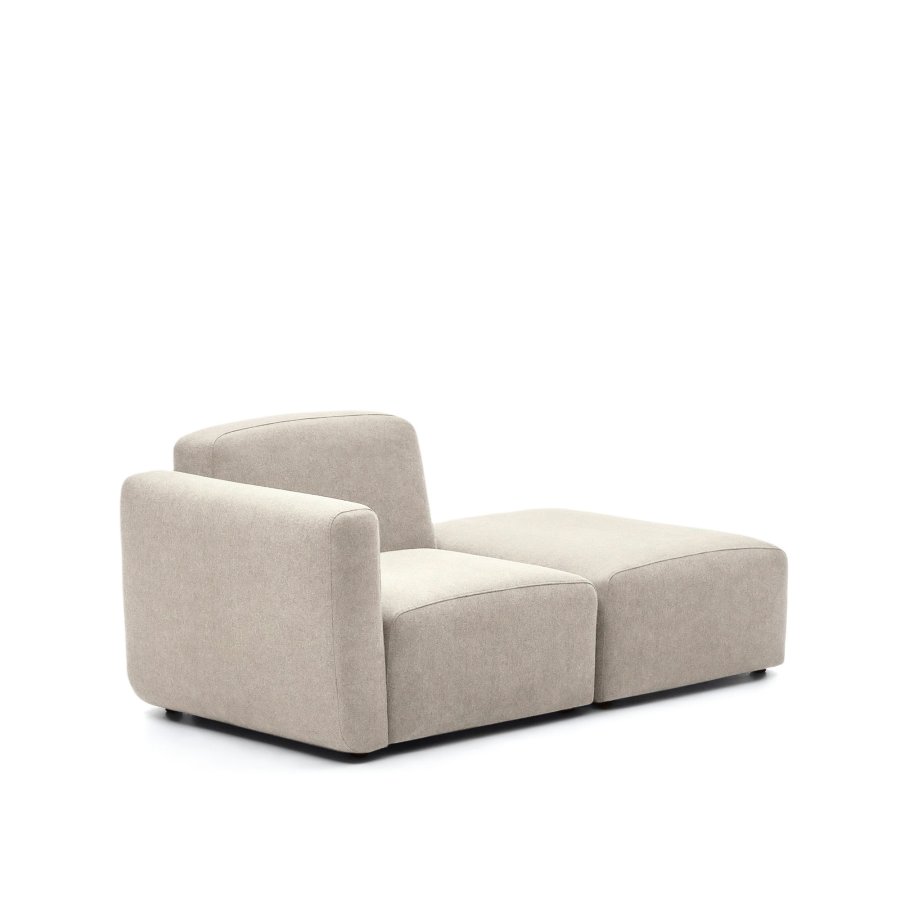 KAVE HOME Neom 1-persons modulsofa med ryggmodul i beige, 169 cm FSC Mix Credit