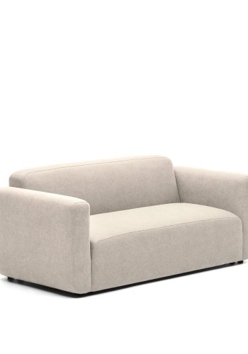 KAVE HOME Neom 2-personers modulsofa - beige stoff (188cm)