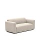 KAVE HOME Neom 2-personers modulsofa - beige stoff (188cm)