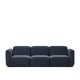 KAVE HOME Neom 3-personers modulsofa - bltt stoff (263cm)