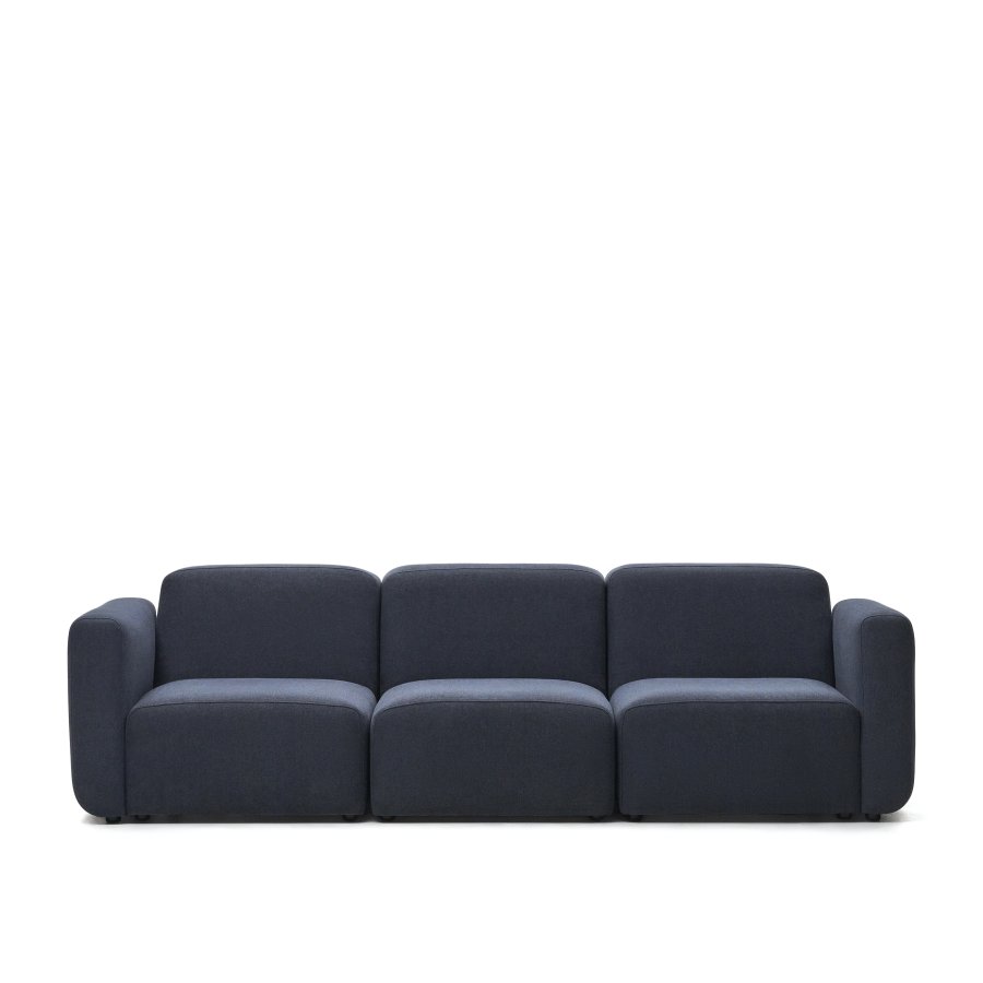 KAVE HOME Neom 3-personers modulsofa - bltt stoff (263cm)