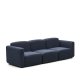KAVE HOME Neom 3-personers modulsofa - bltt stoff (263cm)