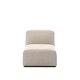 KAVE HOME Neom sjeselongmodul - beige stoff