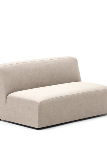KAVE HOME 2-manns sofamodul - beige stoff