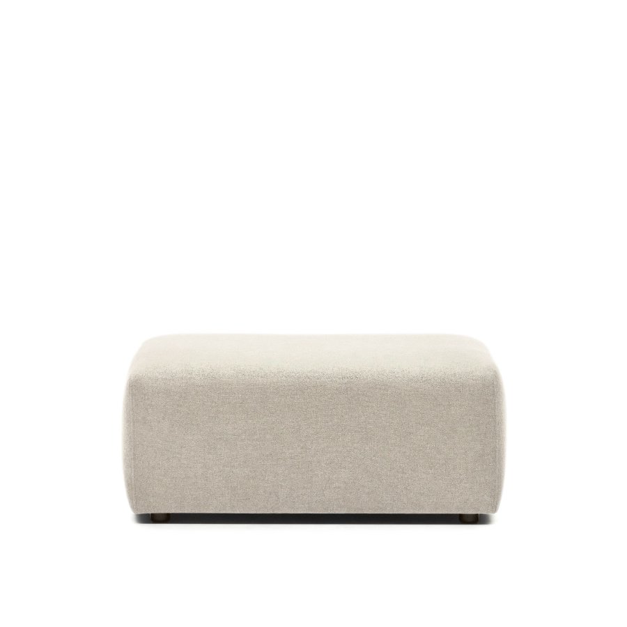 KAVE HOME Neom endepuffmodul - beige stoff (75x89)