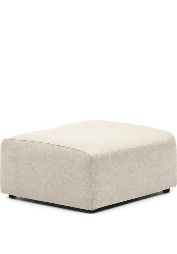 KAVE HOME Neom endepuffmodul - beige stoff (75x89)