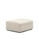 KAVE HOME Neom endepuffmodul - beige stoff (75x89)
