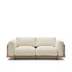 KAVE HOME Oaq 3-seters sofa - beige stoff (225cm)
