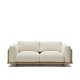 KAVE HOME Oaq 3-seters sofa - beige stoff (225cm)