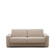 KAVE HOME Anley 3-personers sovesofa - beige stoff (224cm)