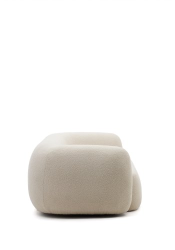KAVE HOME Martina 3-seters sofa - off-white bouclé (246cm)