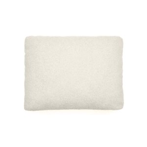 KAVE HOME Martina pyntepude, rektangulr - ecru boucl stof (47x36)