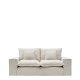 KAVE HOME Anarela 2-pers. sofa, m. aftageligt betr�k og hynder - beige h�r (240cm)