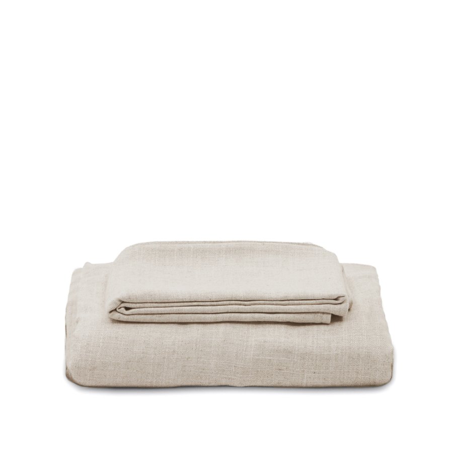 KAVE HOME Anarela 3-seters sofatrekk i beige lin