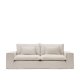 KAVE HOME Anarela 3-seters sofatrekk i beige lin