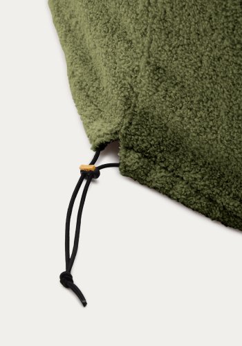 KAVE HOME Kaeli fotsttte med avtagbart trekk i grnn bouclé  60 cm