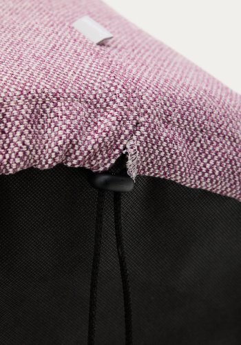 KAVE HOME Kaeli lilla fotsttte med avtakbart trekk 60 cm