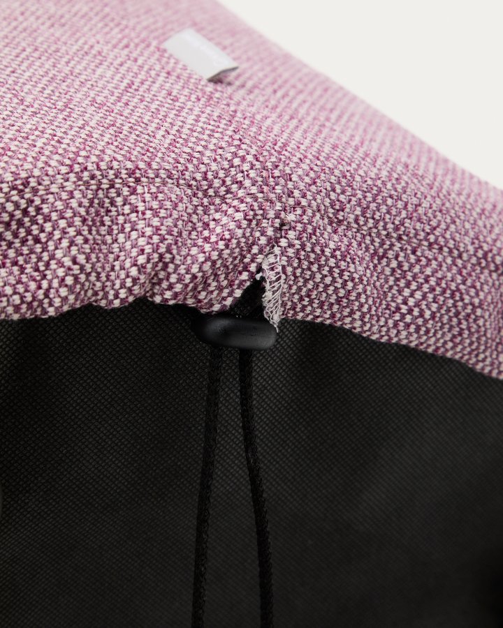 KAVE HOME Kaeli lilla fotsttte med avtakbart trekk 60 cm