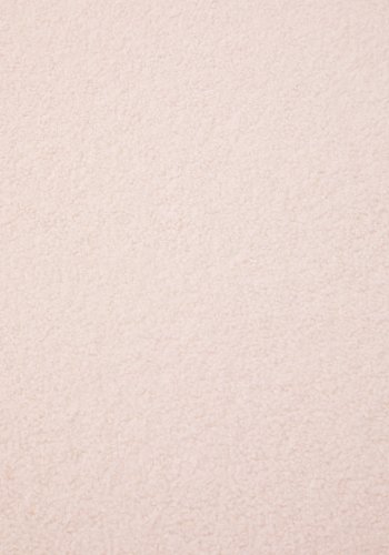 KAVE HOME Kaeli fotsttte, m. avtagbart deksel, rund - rosa resirkulert bouclé (90)