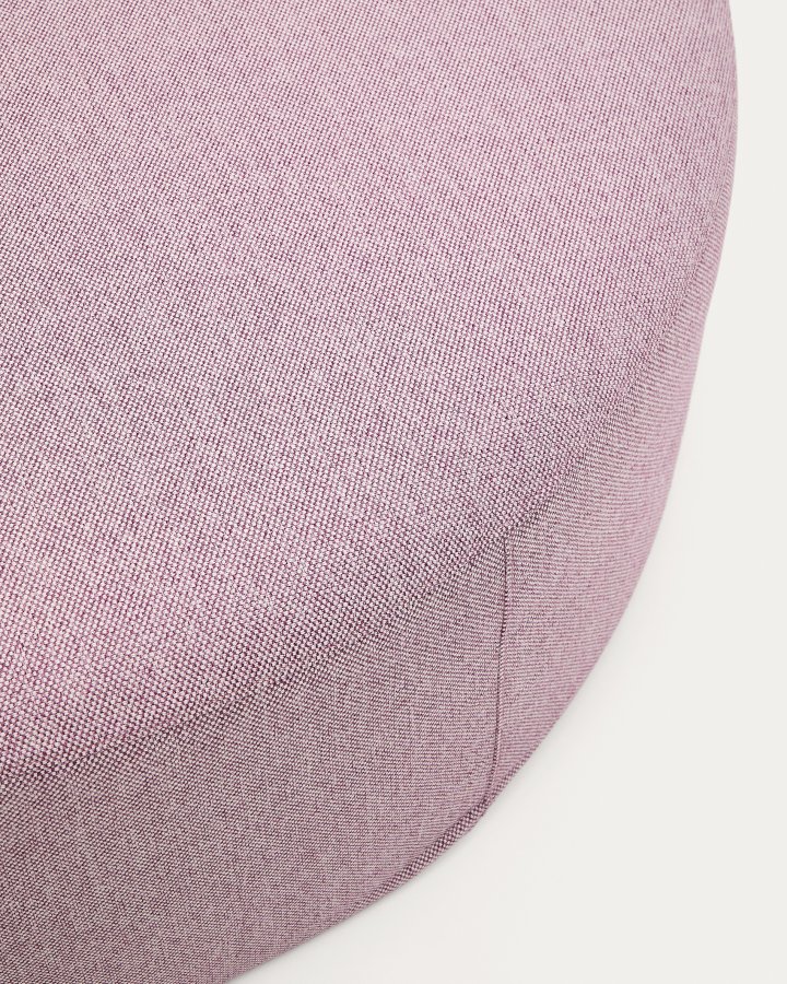 KAVE HOME Kaeli lilla fotsttte med avtakbart trekk 120 cm