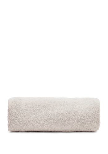 KAVE HOME Kaeli fotskammeltrekk i ecru boucl 120 cm