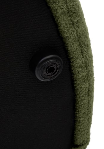 KAVE HOME Kaeli betr�k til fodst�tte, rund - gr�n boucl� (�43)