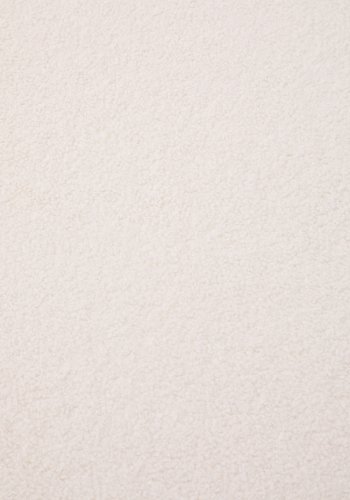 KAVE HOME Kaeli fotskammeltrekk i ecru boucl 90 cm