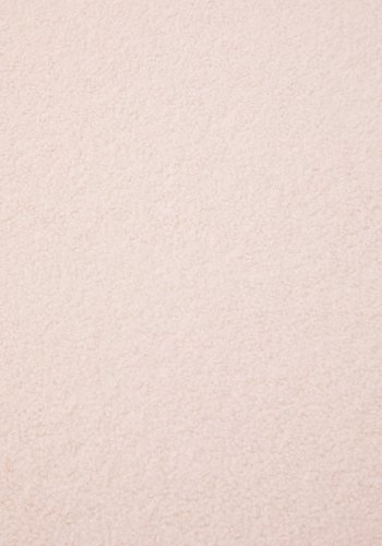 KAVE HOME Kaeli Bezug für Fußhocker, rund – rosa Bouclé (90)