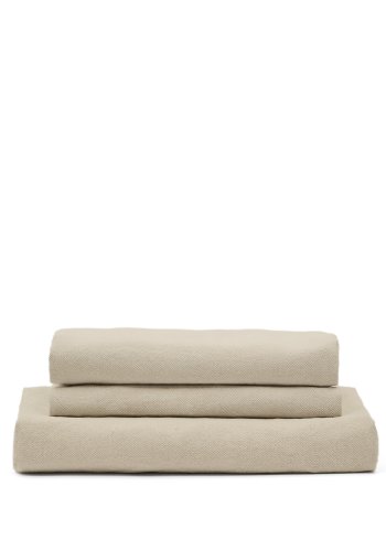 KAVE HOME Nora trekk til 3-manns sofa - taupe lin og bomull (B:240)