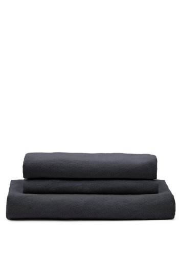 KAVE HOME Nora trekk til 4-manns sofa - antrasittgr lin og bomull (B:340)