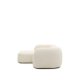 KAVE HOME Modulr 2-seters sofa Martina i ecru chenille med venstre sjeselong 230 cm