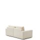 KAVE HOME Alea ecru chenille 3-seters modulsofa med avtakbart trekk 220 cm