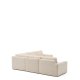 KAVE HOME Alea 5-pers. modul�r hj�rnesofa, m. aftageligt betr�k - ecru chenille (310x310cm)