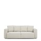 KAVE HOME Marela 3-pers. sovesofa - beige chenille (B:236cm)