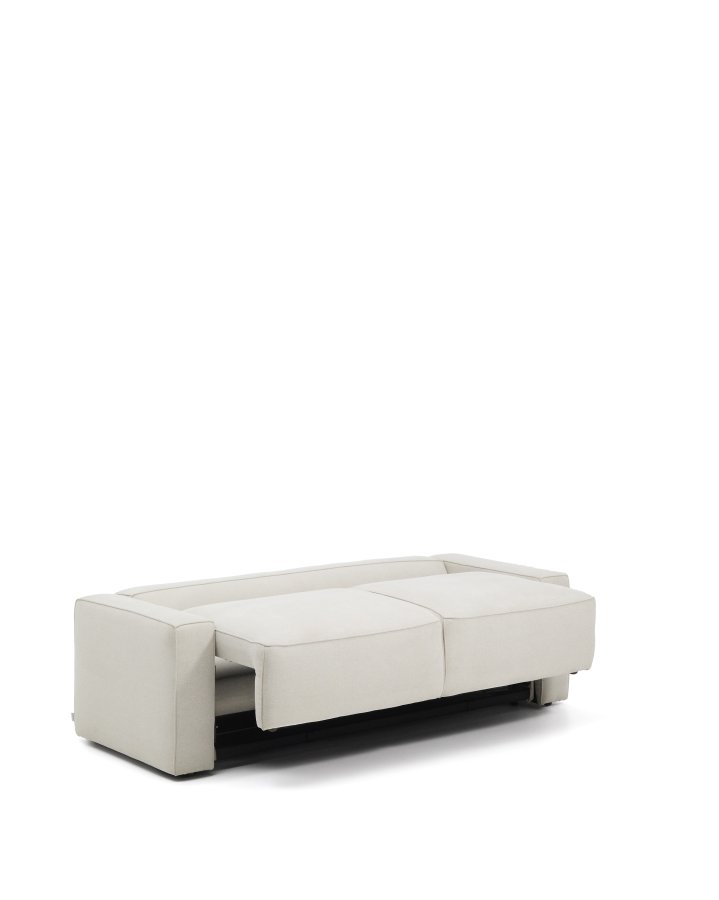 KAVE HOME Marela 3-pers. sovesofa - beige chenille (B:236cm)