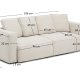 KAVE HOME Marela 3-pers. sovesofa - beige chenille (B:236cm)