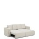 KAVE HOME Marela 3-pers. sovesofa, m. h�jre chaiselong - beige chenille (B:236cm)