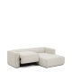 KAVE HOME Marela 3-pers. sovesofa, m. h�jre chaiselong - beige chenille (B:236cm)
