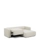 KAVE HOME Marela 3-pers. sovesofa, m. h�jre chaiselong - beige chenille (B:236cm)
