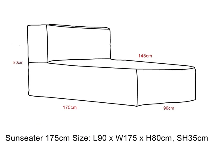 TROISPOMMESHOME Solseng - lysegrtt stoff (L:175cm)