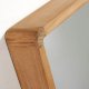KAVE HOME sndagsveggspeil - speilglass med ramme i teak (80x65)