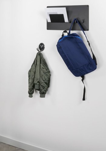 SPINDER DESIGN Tick knagerkke - sort plastik og stl