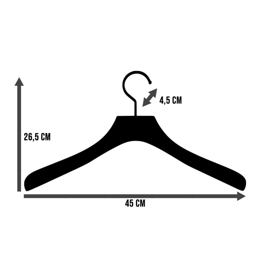 SPINDER DESIGN Lotus bjle, m. anti-slip belgning - sort tr (st m. 5)