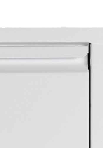 SPINDER DESIGN Billy 3 skoskap, m. 3 drer, rektangulr - hvit stl (50x103)