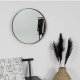 SPINDER DESIGN Donna vgspejl - spejlglas og sort stl (60)