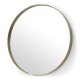 SPINDER DESIGN rund Donna vgspejl - spejlglas og guld stl (60)