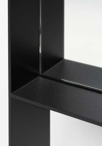 SPINDER DESIGN rektangulrt Donna veggspeil - speilglass og sort stl (60x190)