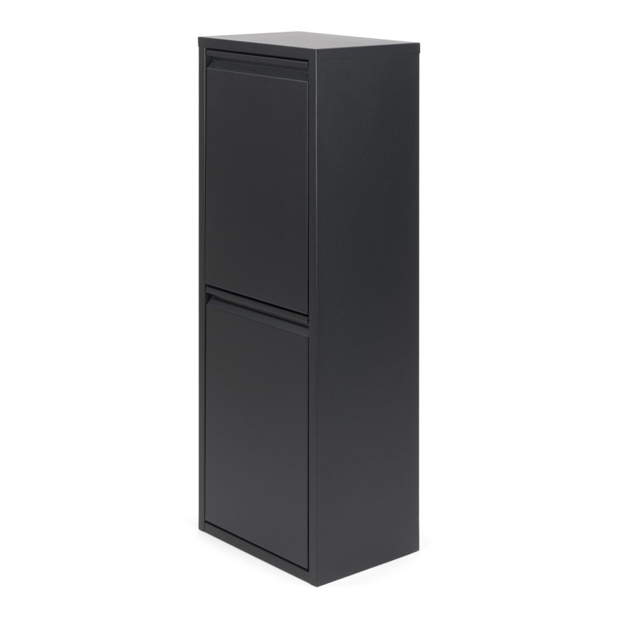 SPINDER DESIGN Gigi affaldsspand, m. 2 rum - sort stl (34x25)