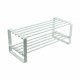 SPINDER DESIGN rektangulr Rex skohylle, m. 2 hyller - hvitt stl