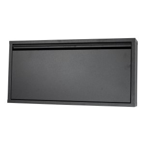 SPINDER DESIGN rektangulr Billy skoskab - sort stl 